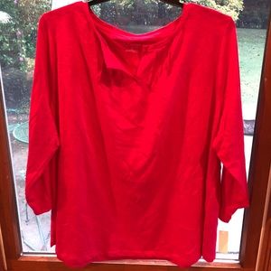 Talbots long sleeve pinkish/fuschia shirt Size 3 X